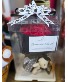 Perfect Graduation Box Grad Bear & Artificial Flowers