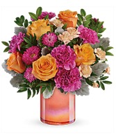 Perfect Peach Spring Bouquet 