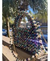 Perfect pearls purse  Handmade by local artist
