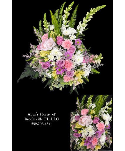 Perfect Petals Basket  Fresh cut flowers in lined basket 