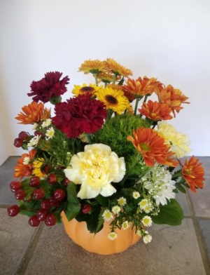 Pumpkin Patch Fall Arrangement