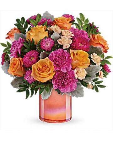 Perfect Spring Peach Bouquet