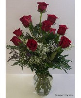 Perfectly arranged roses  Doz roses