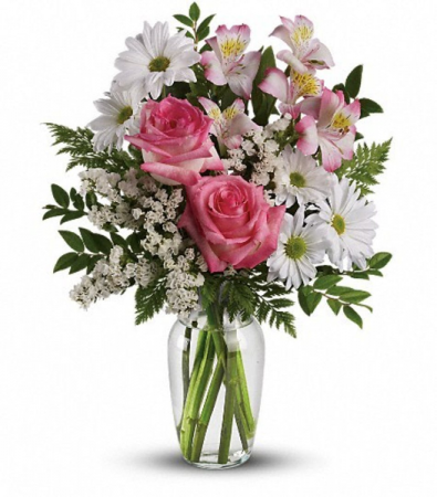 sweet and simple fresh arrangement