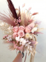 Perfectly Pinks Pampas Bouquet.   Heavenly Florist Original 
