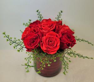 Perfectly Preserved Red Rose Cylinder "Forever" Roses