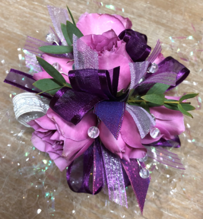 Perfectly Purple Corsage