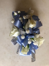 Periwinkle Perfection Wrist Corsage