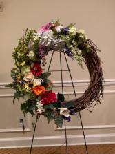 Permanent  Celebration Of Life Wreath 