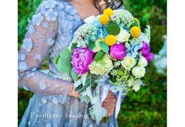 Persephone Round Bouquet in Arlington, WA | What's Bloomin' Now Florist Gifts Flower Delivery