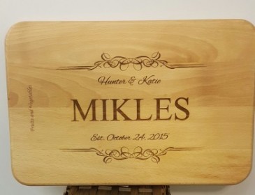 Our Day Cutting Board Gift