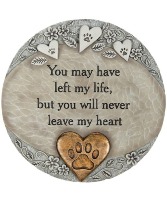 Pet heart serene stone... Garden Stone