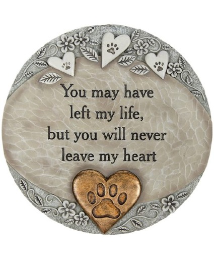 Pet heart serene stone... Garden Stone