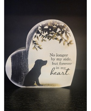 Pet Sympathy Heart  