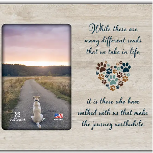 Pet Wooden Photo Frame Gift Keepsake