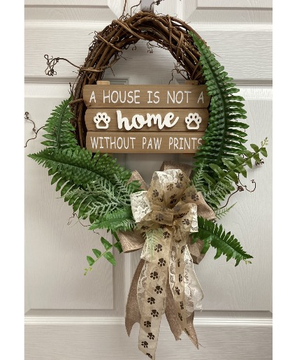 Pet Wreath Permanent botanical
