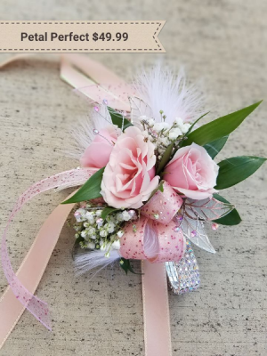 Petal Perfect Wrist Corsage in Springfield, MO | FLOWERAMA #226 Petal Perfect Wrist Corsage in Springfield, MO | FLOWERAMA #226