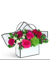 Petal Perfection Tote Flower Arrangement