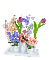 Petal Poetry Bud Vase Blooms Flower Arrangement