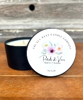 Petals n Vines 'Tea Tyme' Travel Size Key West Candle Company Soy Candle