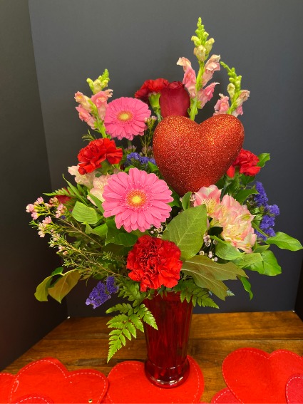 Petals of Love Arrangement Valentines 