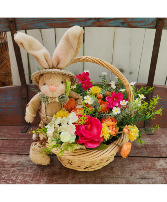 Peter Rabbits Garden Silk Arrangement