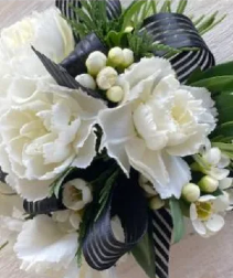 Petite Carnation Wrist Corsage 
