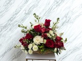 Petite Fireside Basket Floral Arrangement