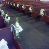 Wedding Pew Markers 