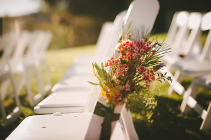 Pew Markers Custom Wedding Ceremony