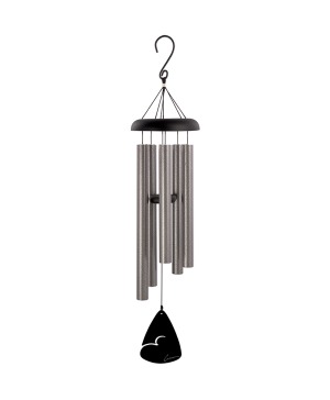 Pewter  Wind Chime with Stand