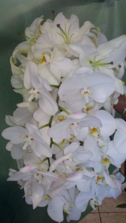 Phaelenopsis Wedding bouquet 