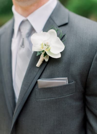 Phalaenopsis Orchid Boutonniere Boutonniere