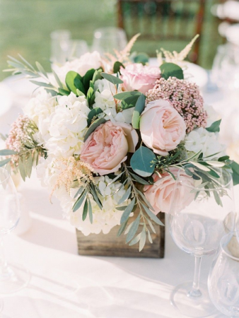 Phi Mu centerpiece
