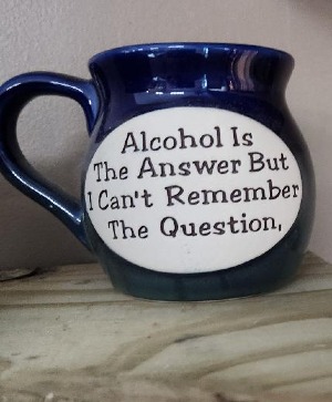 Phrased Mug- Alcohol gifts