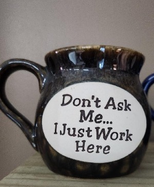 Phrased Mug- Dont ask me gift