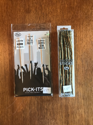 Pick-Its Cocktail Picks and Swizzle Sticks in Yankton, SD | Pied Piper Flowers & Gifts Pick-Its Cocktail Picks and Swizzle Sticks in Yankton, SD | Pied Piper Flowers & Gifts