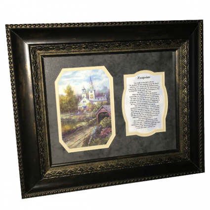 Picture Frame - Footprints Gift