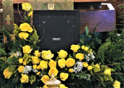 Picture Frame with Roses