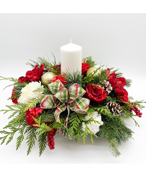 Pillar Candle Centrepiece 