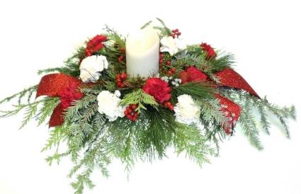 Pillars of Light Centerpiece Arrangement