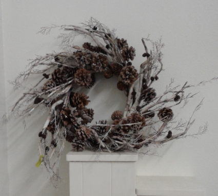 Pine cone wreath Silk Wreath