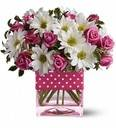 Pink-A-Dot Bouquet Mother's Day Arrangement