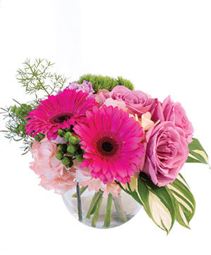 PINK & WHITE DREAMS Flower Arrangement in Val Caron, ON - Petal Pushers