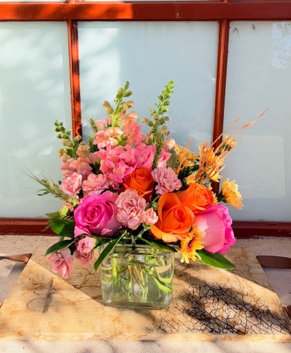 Pink and Orange Design
