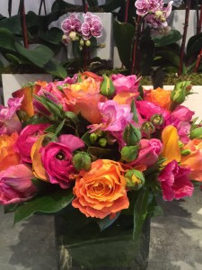Pink and Orange Dreams Vase Arrangement 