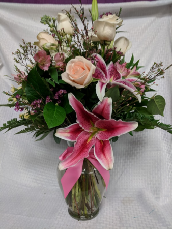 Pink and Plenty Arrangement