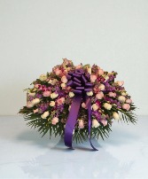 PINK AND PURPLE Casket 