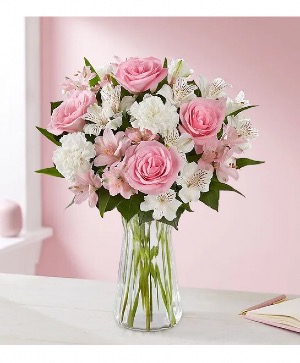 Pink and white  Flower arrangement 