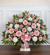 Pink and White Heartfelt Tribute 